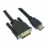 Фото #3 товара Кабель HDMI—DVI NANOCABLE 10.15.0502 1,8 m Чёрный 1,8 m