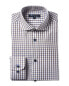 Blu Modern Fit Dress Shirt Men's Blue 14.5