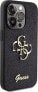 Фото #4 товара Guess Guess GUHCP15LHG4SGK iPhone 15 Pro 6.1" czarny/black hardcase Glitter Script Big 4G