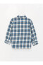 Фото #3 товара Костюм LC WAIKIKI Checkered Baby Boy Shirt & Jeans Combination.