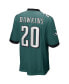 Фото #4 товара Men's Brian Dawkins Midnight Green Philadelphia Eagles Game Retired Player Jersey