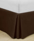 Фото #3 товара Home Basic Easy Fit Microfiber Pleated 14" Drop Queen Bedskirt