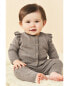 Фото #6 товара Baby 2-Piece Button-Front Cardigan Sweater Set 9M