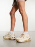 Steve Madden Kingdom-E chunky trainers in cream and rose