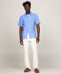 ფოტო #4 პროდუქტის Men's Regular-Fit Linen Short-Sleeve Shirt