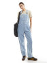 Фото #5 товара Dickies classic denim dungarees in vintage blue