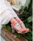 Фото #2 товара Women's Ribbon Roses Sheer Sock