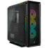 Фото #1 товара Corsair iCUE 5000T Midi-Tower, RGB, Tempered Glass - schwarz