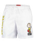 ფოტო #3 პროდუქტის Men's White Peanuts Shorts