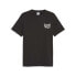 Puma Legacy Graphic Crew Neck Short Sleeve T-Shirt Mens Black Casual Tops 622739