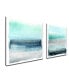'Parallel Energy' Abstract Canvas Wall Art Set