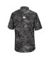 Men's Charcoal Appalachian State Mountaineers Realtree Aspect Charter Full-Button Fishing Shirt