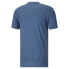 Фото #2 товара Puma Essentials Heather Logo Crew Neck Short Sleeve T-Shirt Mens Blue Casual Top