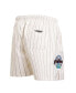 Men's Cream Philadelphia Phillies Pinstripe Retro Classic Woven Shorts Бежевый, 3XL - фото #2