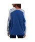 ფოტო #2 პროდუქტის Women's Royal, White Los Angeles Dodgers Smash Raglan Long Sleeve T-shirt