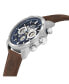 Фото #2 товара Наручные часы Pierre Laurent Men's Swiss Automatic Heirloom Black Leather Strap Watch 46mm.