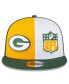 Фото #4 товара Men's Gold, Green Green Bay Packers 2023 Sideline 9FIFTY Snapback Hat
