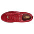 Фото #4 товара Puma Mayze Velvet Logo Platform Womens Red Sneakers Casual Shoes 384223-01