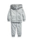 ფოტო #1 პროდუქტის Baby Girls or Boys French Terry Hoodie and Pants Set