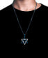 ფოტო #2 პროდუქტის Men's Star of David 24" Pendant Necklace in Stainless Steel