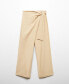 ფოტო #6 პროდუქტის Women's Knot Detail Lyocell Trousers