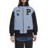 Puma Reversible Full Zip Bomber Jacket X Sc Womens Black, Blue Casual Athletic O