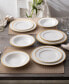 Rochelle Gold Set of 4 Soup Bowls, Service For 4