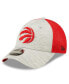 Фото #1 товара Men's Gray, Red Toronto Raptors Active 9FORTY Snapback Hat