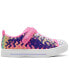 Little Girls Twinkle Toes: Twinkle Sparks - Sequin Party Light-Up Fastening Strap Casual Sneakers from Finish Line