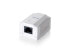 Equip 1-Port Cat.6 Surface Mount Box - RJ-45 - White - 39 mm - 29.5 mm - 54 mm - 40 g