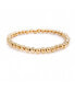 Non-Tarnishing Gold filled, 5mm Gold Ball Stretch Bracelet