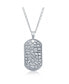 Фото #1 товара Stainless Steel Designed Dog Tag Necklace
