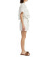 ფოტო #1 პროდუქტის Women's Marina Cotton Eyelet Crop Shirt