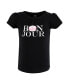 ფოტო #14 პროდუქტის Baby Girls Short Sleeve T-Shirts, Bakery Tea Party