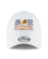 Фото #3 товара Men's White Phoenix Suns 2022 NBA Playoffs Bubble Letter 9FORTY Adjustable Hat
