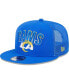 Men's Royal Los Angeles Rams Grade Trucker 9FIFTY Snapback Hat