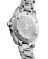Фото #3 товара Men's Swiss Automatic Hydroconquest GMT Stainless Steel Bracelet Watch 43mm