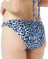 Women's Printed Logo-Ring Bikini Bottoms