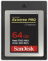 Фото #1 товара SanDisk ExtremePro 64GB - 64 GB - CFexpress - 1500 MB/s - 800 MB/s - Black