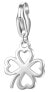 Фото #1 товара Steel pendant Four-leaf clover Happy SHA358