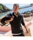 ფოტო #3 პროდუქტის Men's Long Sleeve Raglan Social Active Quarter Zip