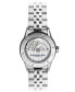 Фото #3 товара Наручные часы Caravelle Men's Diamond-Accent 40mm Black Stainless Steel Bracelet Watch.