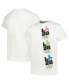 ფოტო #1 პროდუქტის Big Boys and Girls White LA28 Repeat T-Shirt