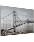 Фото #2 товара Bridge Mixed Media Iron Hand Painted Dimensional Wall Art, 32" x 48" x 2.4"