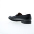 Фото #6 товара Bruno Magli Arezzo AREZZO1 Mens Black Leather Loafers & Slip Ons Penny Shoes 13