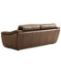 Фото #8 товара Jennard 91" Leather Sofa, Created for Macy's