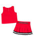 Фото #3 товара Спортивный костюм для девочек Colosseum Scarlet Nebraska Huskers Cheerleader