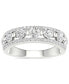 ფოტო #1 პროდუქტის Diamond Openwork Band (7/8 ct. t.w.) in 14k White Gold