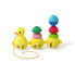 LALABOOM Educational Bead & Drag Toy 10 Pieces