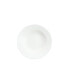 Amanda White Embossed Rim Soup Plates, Set of 4